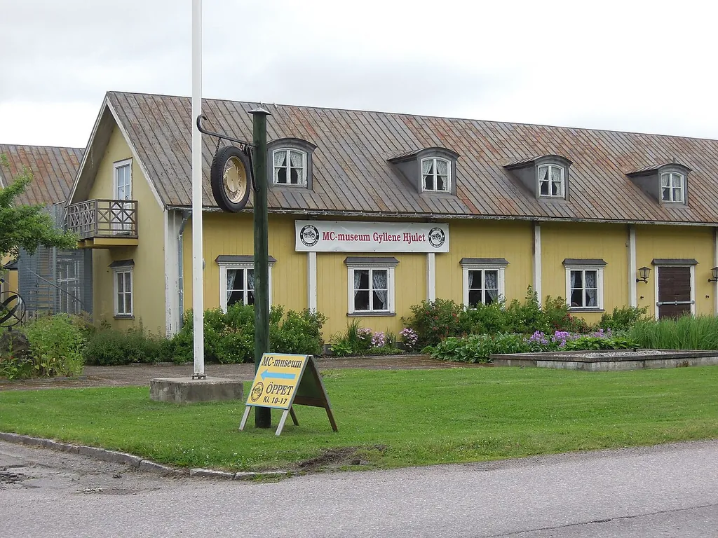 Gyllene Hjulet MC-museum in Surahammar