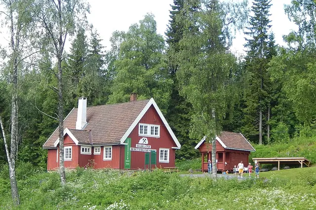 Hadeland Bergverksmuseum in Grua