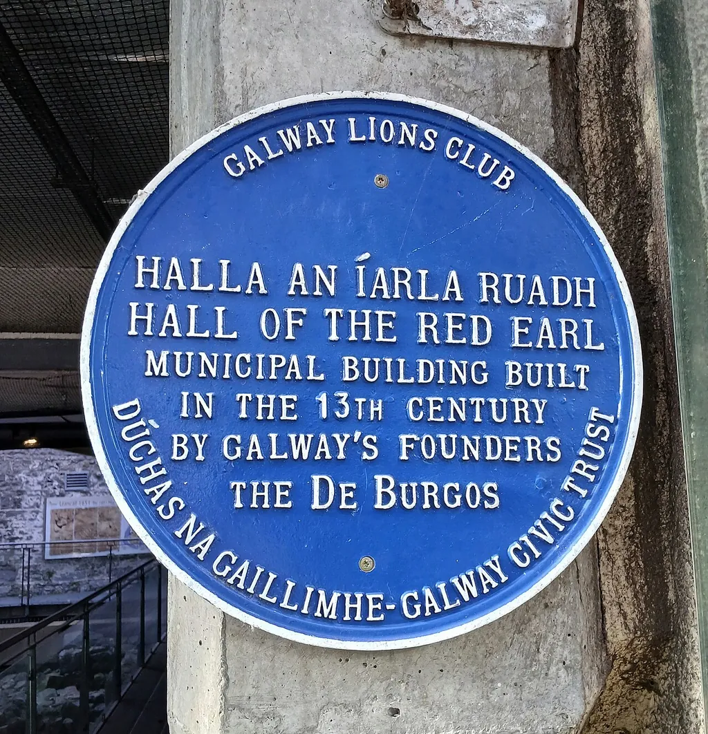 Hall of the Red Earl in Galway