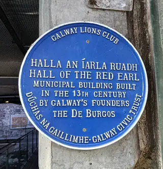 Hall of the Red Earl in Galway