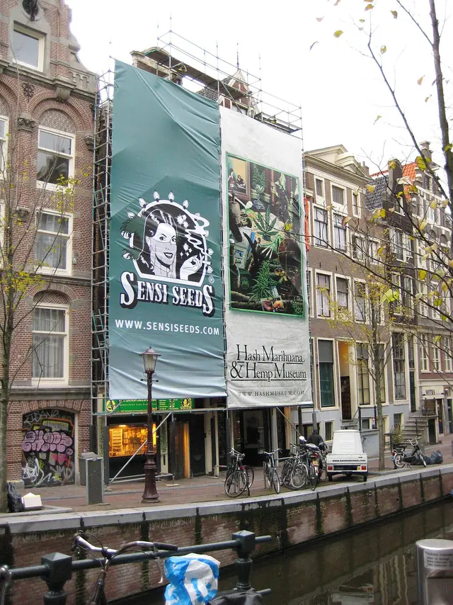 Hash Marihuana & Hemp Museum in Amsterdam