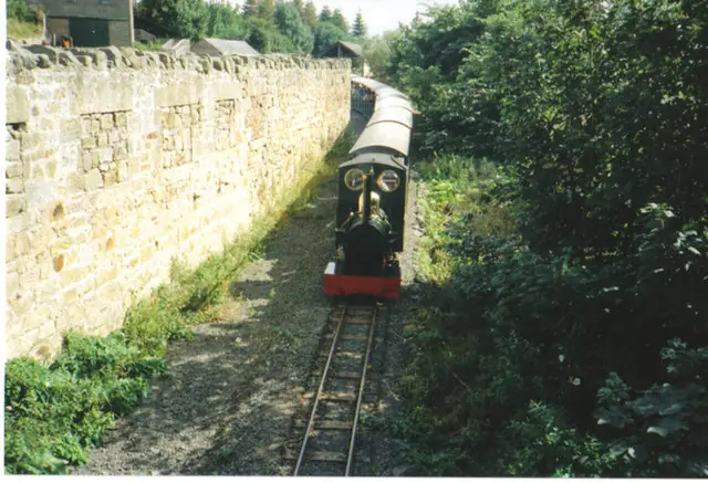 Heatherslaw Light Railway in Cornhill-on-Tweed