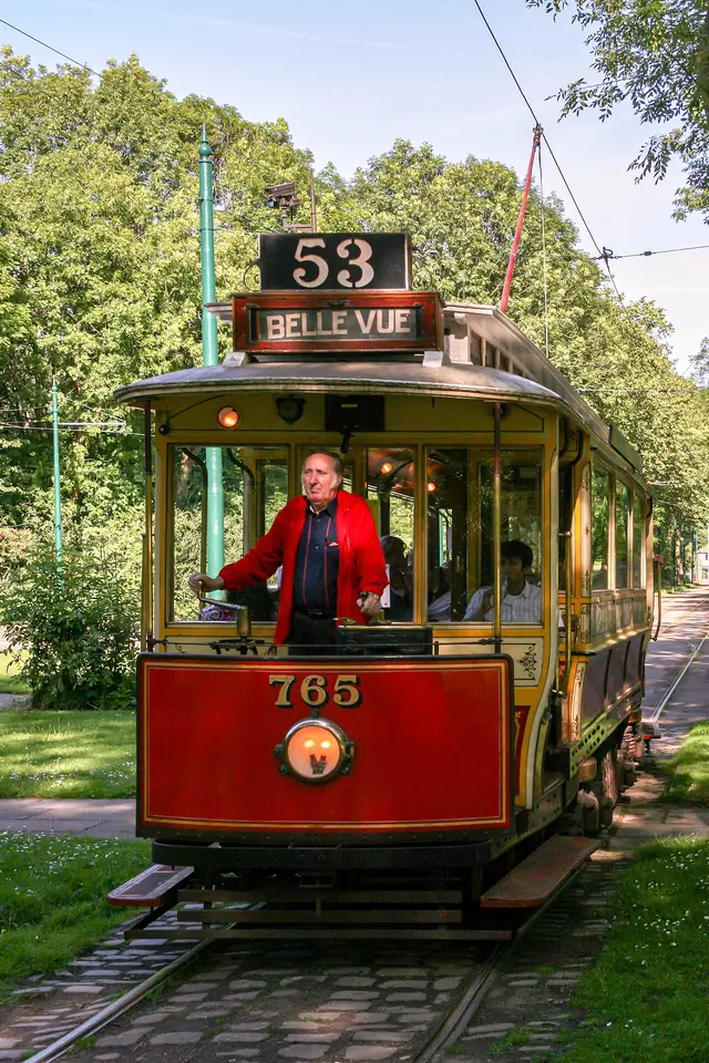 Heaton Park Tramway in Manchester