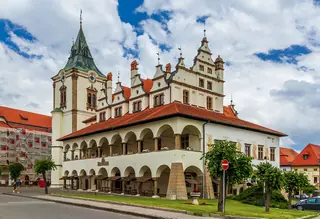 Historická radnica v Levoči in Levoča