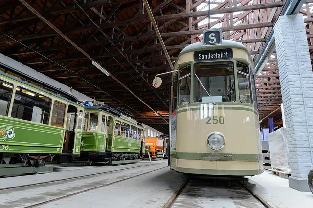 Historisches Straßenbahndepot St. Peter in Norimberga