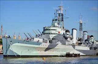 HMS Belfast in London