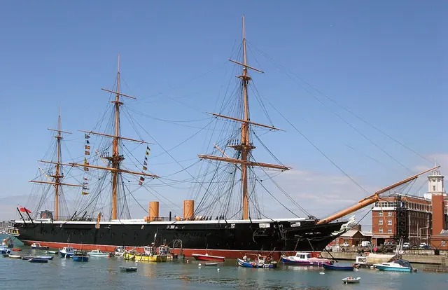 HMS Warrior in Portsmouth