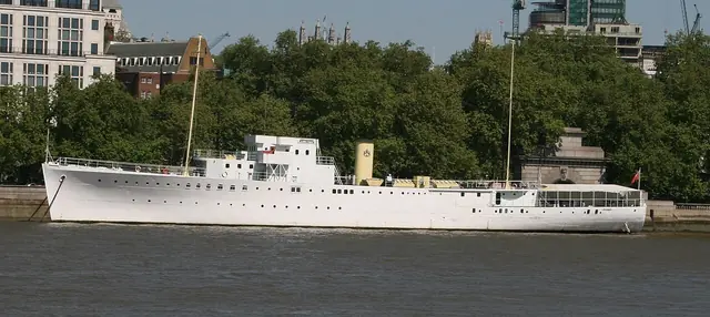 HMS Wellington in Londra
