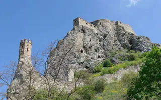 Hrad Devín in Bratislava