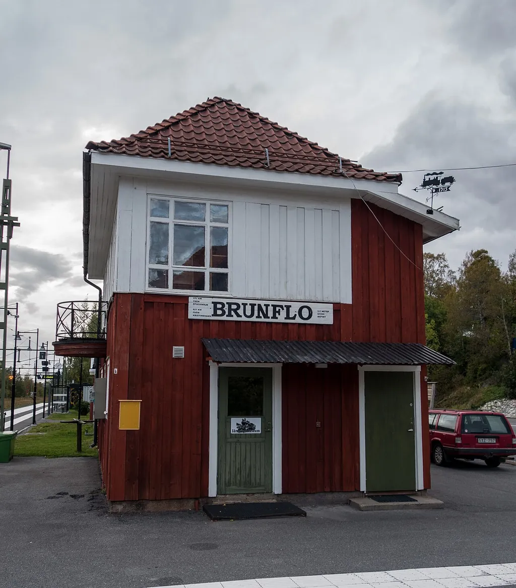 Järnvägsmuseiföreningen Jämtland in Brunflo