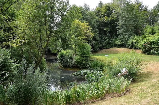 Le Jardin des Sculptures, château de Bois-Guilbert
