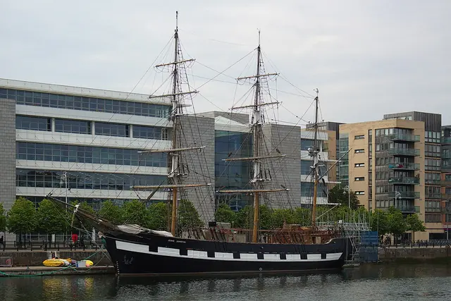 Jeanie Johnston Tall Ship in Dublin