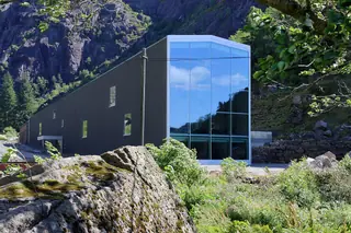 Jøssingfjord Vitenmuseum in Hauge i Dalane
