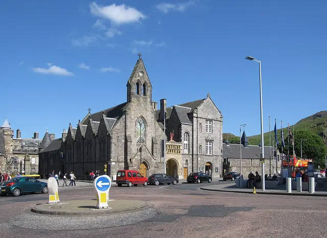 The King's Gallery, Palace of Holyroodhouse in Edimburgo