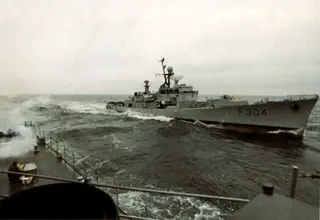 KNM Narvik in Horten