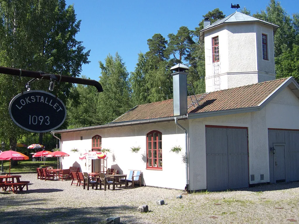 KUJ järnvägsmuseum in Köping