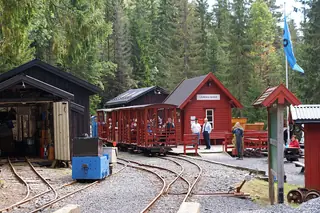 Lommedalsbanen in Lommedalen