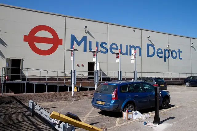 London Transport Museum Depot in Londyn