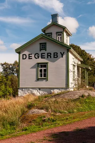 Lotsstugan i Degerby in Föglö