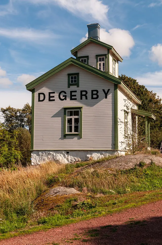 Lotsstugan i Degerby in Föglö