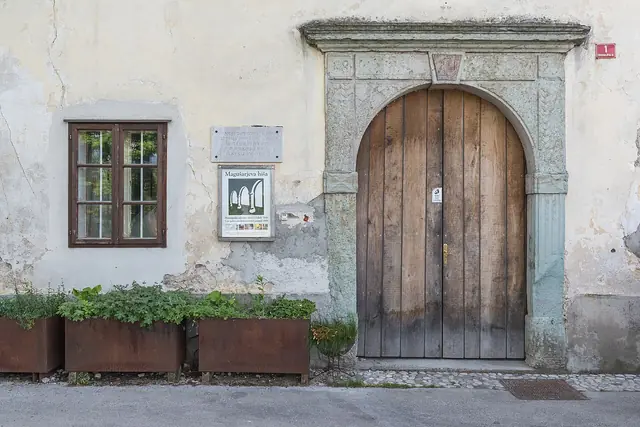 Magušarjeva hiša in Radovljica