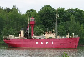 Majakkalaiva Kemi in Kotka