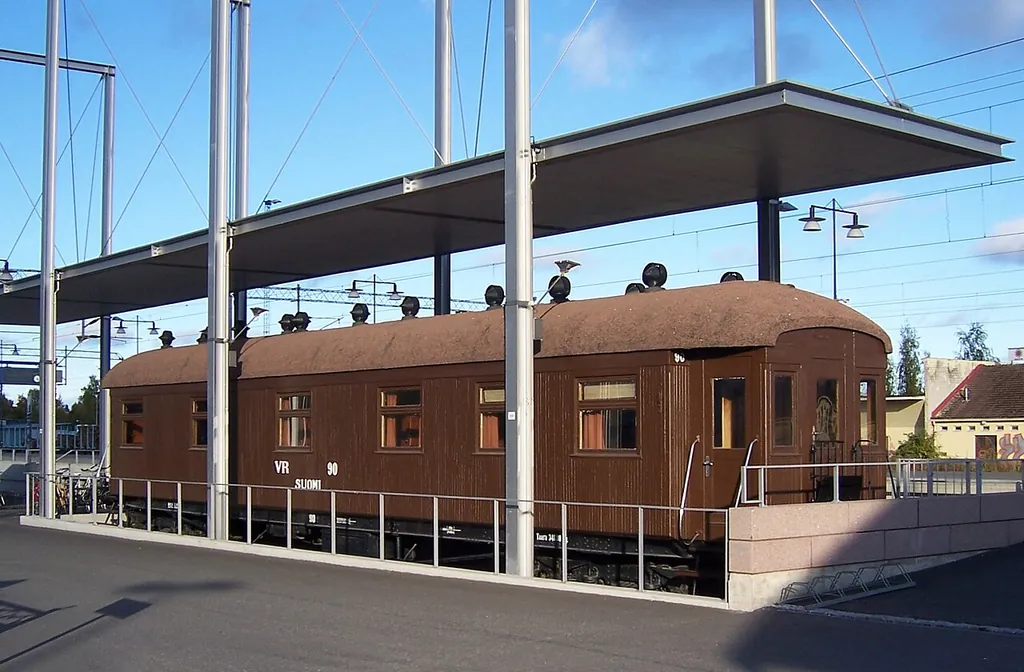 Mannerheimin salonkivaunu in Mikkeli