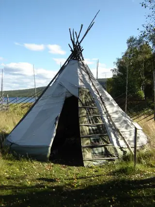 Márkanbáiki Samiskt Frilufts Museum in Jukkasjärvi
