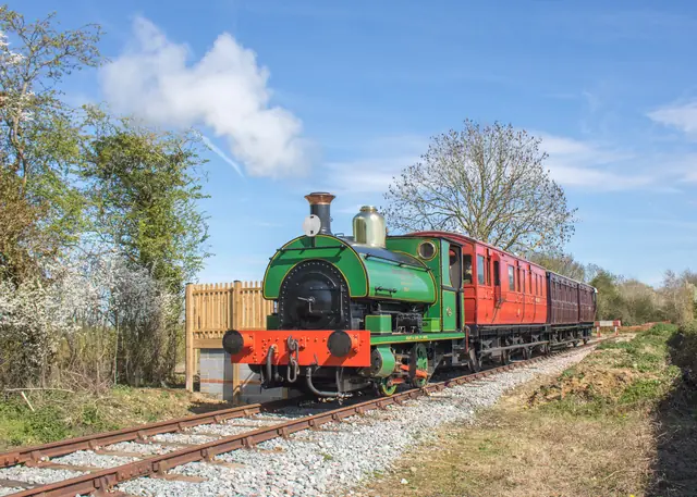 Mid-Suffolk Light Railway in Stowmarket