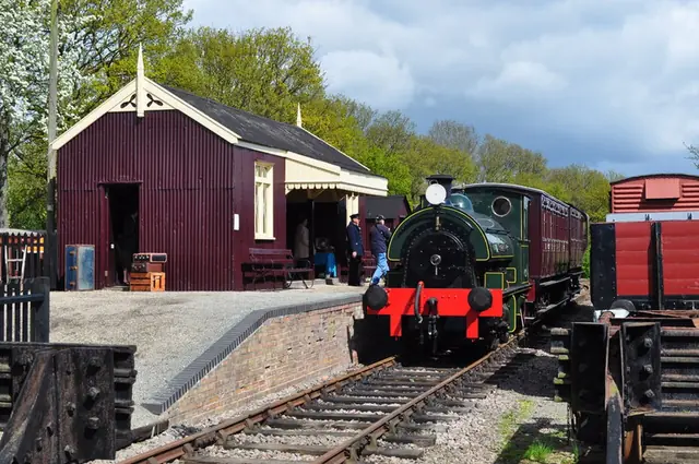 Mid-Suffolk Light Railway in Stowmarket