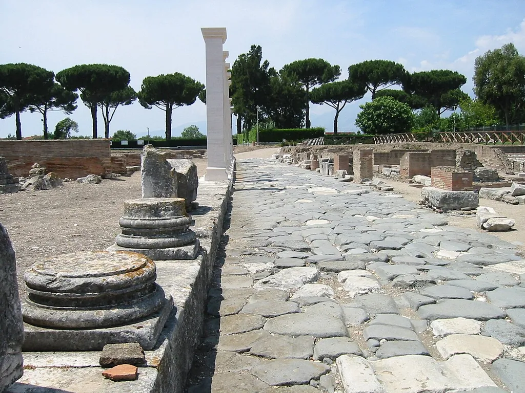 Parco archeologico di Minturnae in Minturno