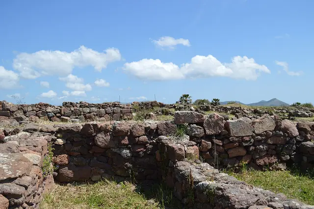 Parco archeologico di Monte Sirai in Carbonia