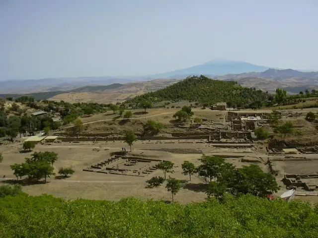 Area archeologica di Morgantina in Aidone