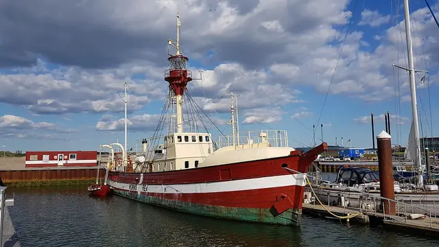 Motorfyrskibet Horns Rev in Esbjerg