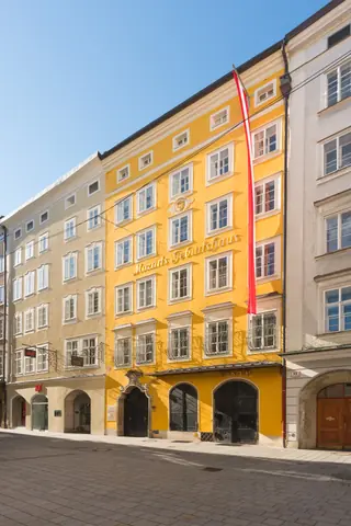Mozarts Geburtshaus in Salzburgo