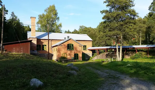 Museet Kvarnvikens Kvarn och Såg in Stockholm