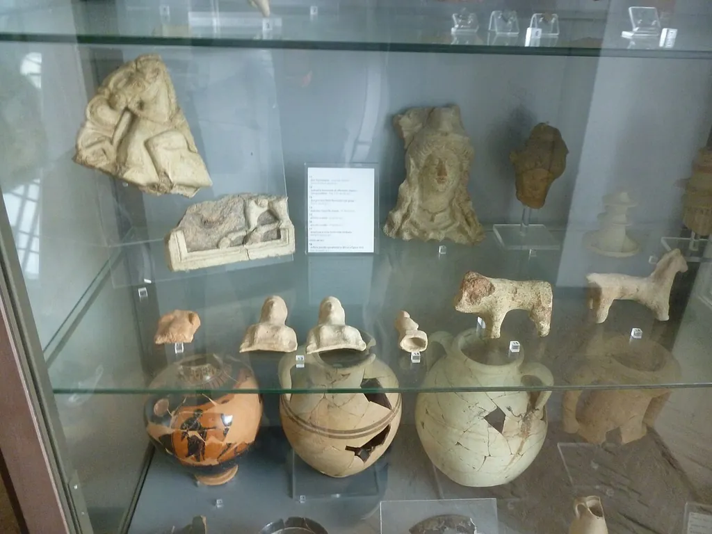 Museo archeologico dei Campi Flegrei nel Castello di Baia in Bacoli