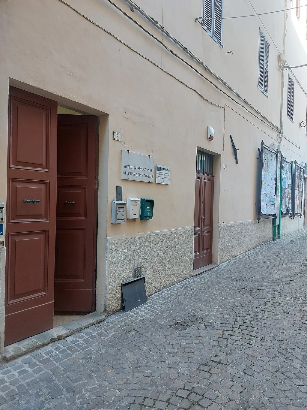 Museo internazionale dell'immagine postale in Belvedere Ostrense