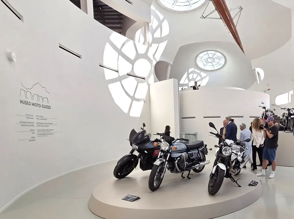 Museo Moto Guzzi in Mandello del Lario