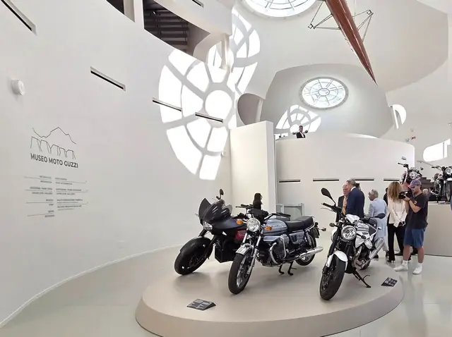 Museo Moto Guzzi in Mandello del Lario