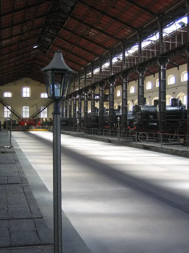 Museo nazionale ferroviario di Pietrarsa in Napoli