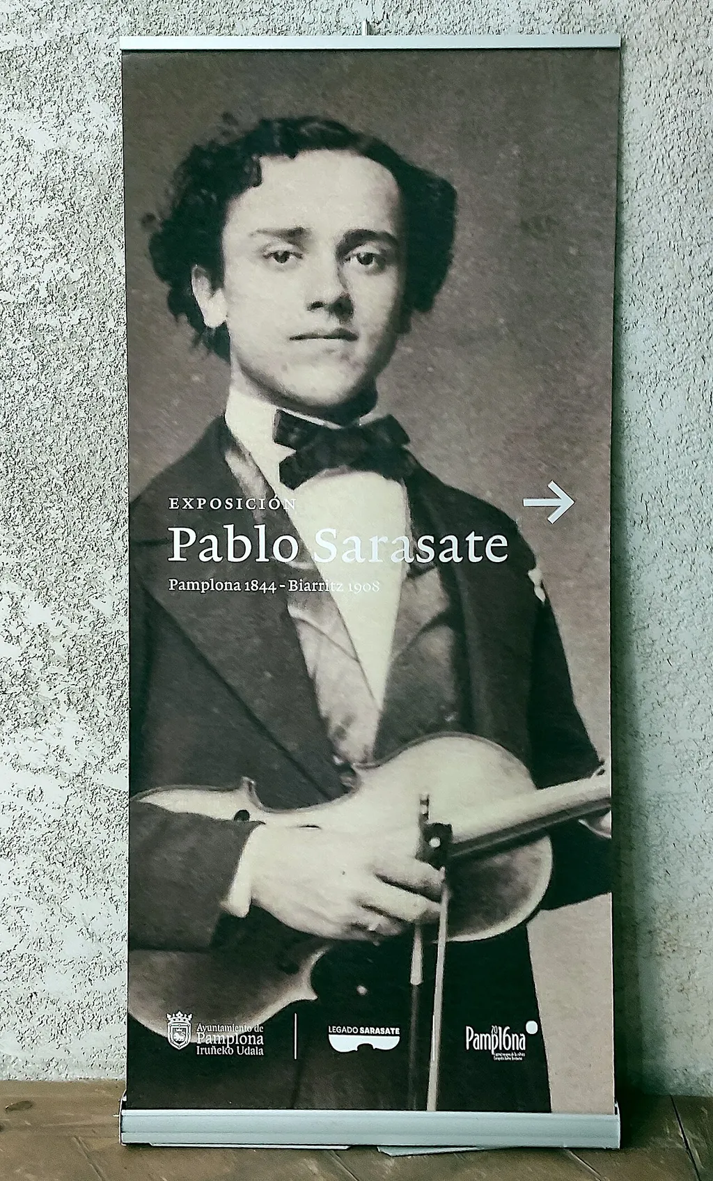 Sala Museo Pablo Sarasate in Pamplona