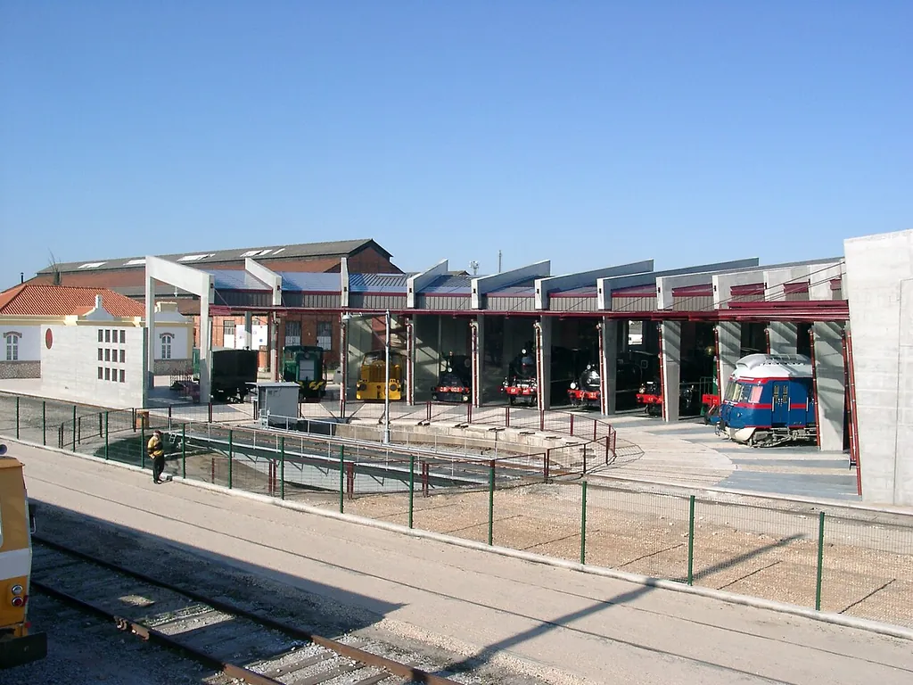 Museu Nacional Ferroviário in Entroncamento