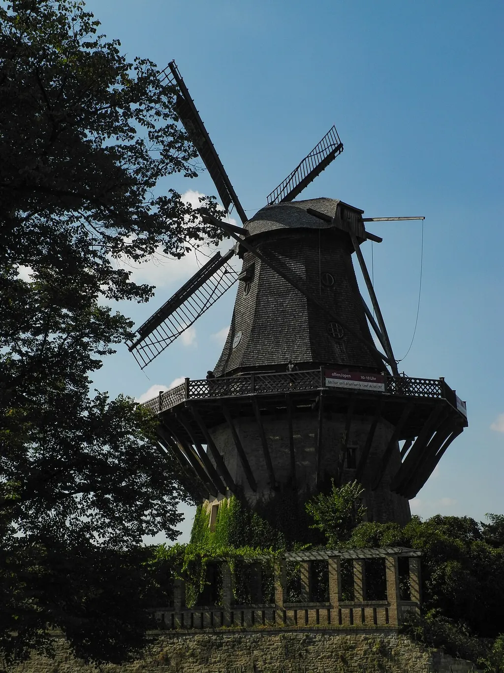 Historische Mühle von Sanssouci in Potsdam