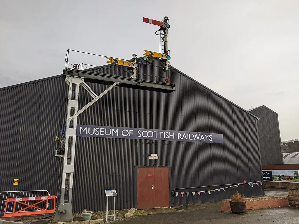 Museum of Scottish Railways in Bo'ness