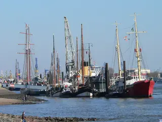 Museumshafen Oevelgönne in Hamburgo