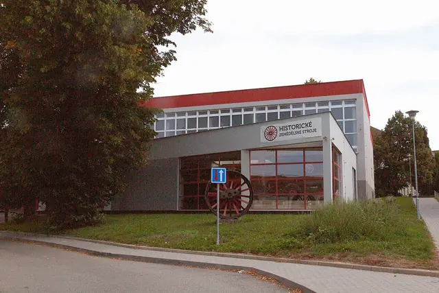 Historické zemědělské stroje in Boskovice