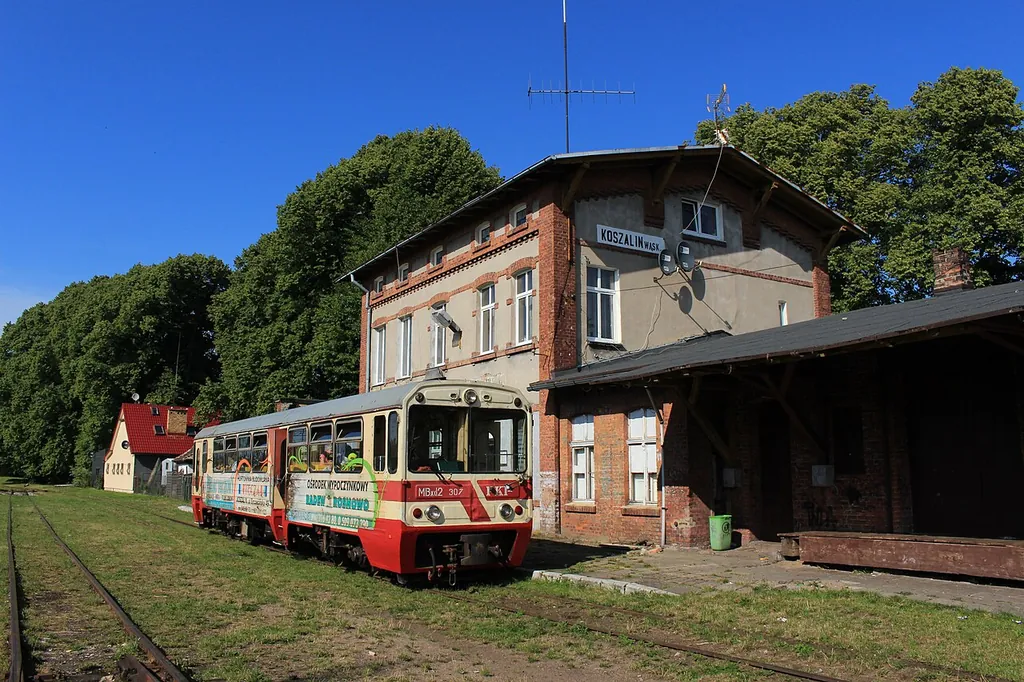 Koszalińska Kolej Wąskotorowa – dworzec z izbą muzealną in Koszalin