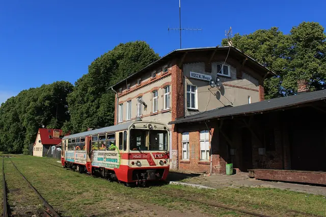 Koszalińska Kolej Wąskotorowa – dworzec z izbą muzealną in Koszalin