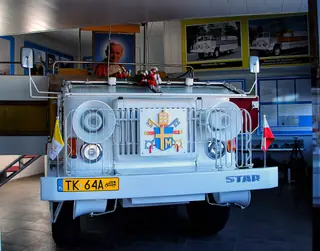 Muzeum Samochodu Papieskiego JP2 w Kielcach in Kielce